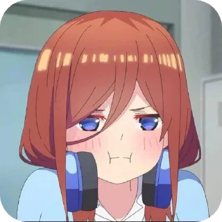 Telegram sticker ☹ Otaku