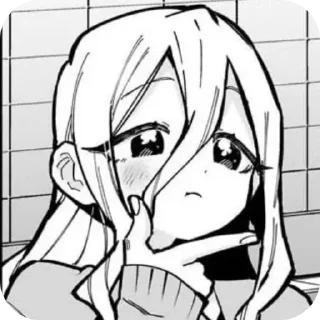 Telegram sticker 🤔 Otaku