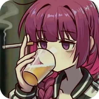 Video sticker 🍺 Otaku