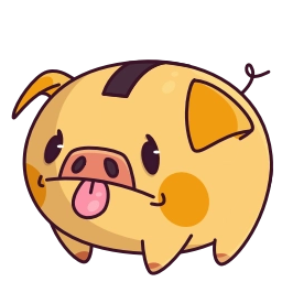 Telegram sticker 😝 Свинцент @TgSticker