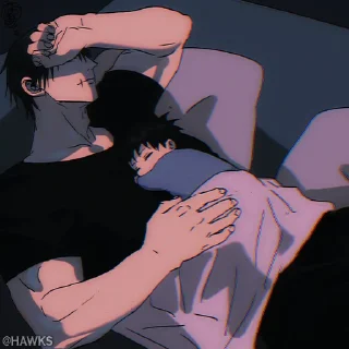 Video sticker 🖤 👨‍👦 Father & Son (@TodorokiShouto)