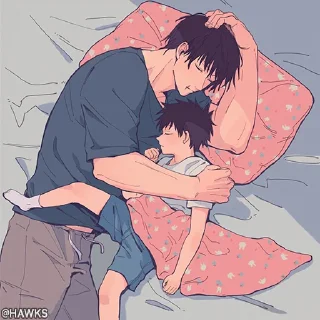 Video sticker 🖤 👨‍👦 Father & Son (@TodorokiShouto)