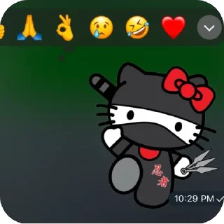 Sticker 🫥 For the Chat