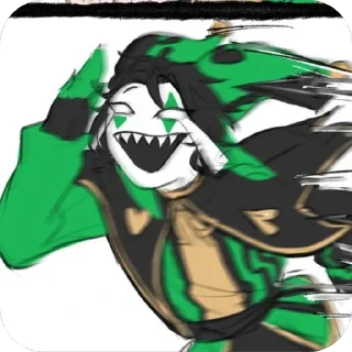 Telegram sticker 😂 Harlequin