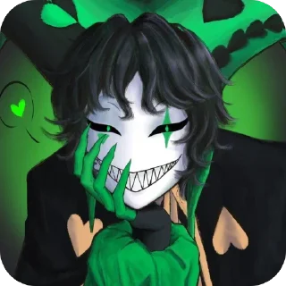 Video sticker 🥰 Harlequin