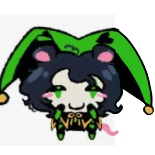 Sticker 😋 Harlequin