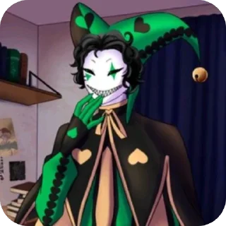 Telegram sticker 😊 Harlequin