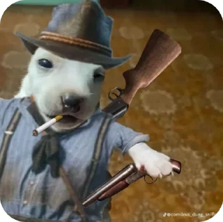 Video sticker 🐶 RDR2 MEME :: @fStikBot