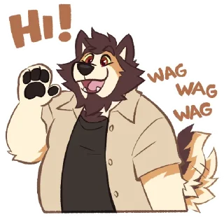 Telegram sticker 😄 Rakucito