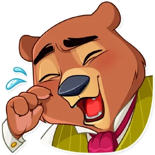 Telegram sticker 😂 Todd Bear