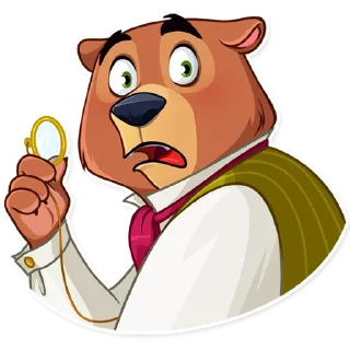 Video sticker 😨 Todd Bear