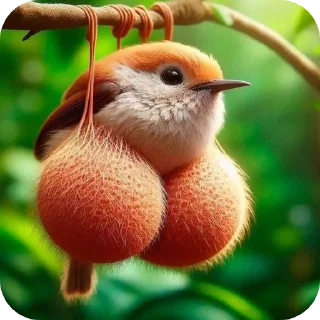 Video sticker 🐦 Волосатый пенис бобра