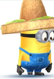 Телеграм стикер 😢 Миньоны от бяки :: @fStikBot