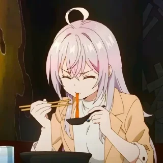 Video sticker ❄️ Alisa Mikhailovna Kujou @anime_stickers_alone