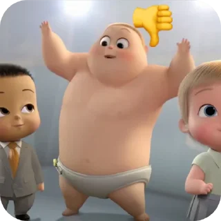Video sticker 🧸 Крепыш