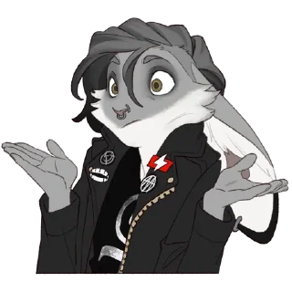 Telegram sticker 🤷 iron hare