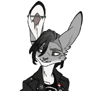 Sticker 🐰 iron hare