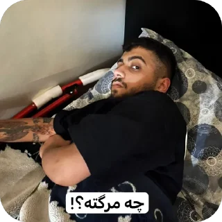 Telegram sticker 🫥 پک سپهره گوه میخوری میدیش