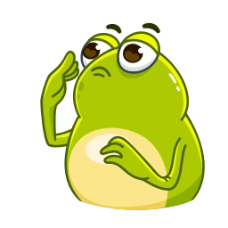 Телеграм стикер 🤦‍♂️ Frogita