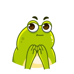 Телеграм стикер 🤷‍♂️ Frogita