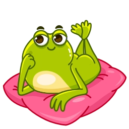 Telegram sticker 🥰 Frogita