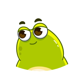 Telegram sticker 😌 Frogita