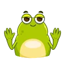 Video sticker 👋 Frogita