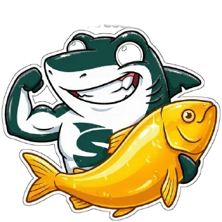 Telegram stiker 💪 PayShark.io BEST P2P PROCESSING