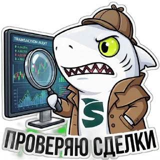 Telegram stiker 🧐 PayShark.io BEST P2P PROCESSING