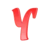 Sticker 🔠 Славянский алый от @frilanser_alena