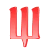 Sticker 🔠 Славянский алый от @frilanser_alena