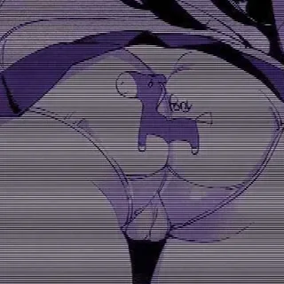 Telegram sticker 🀄️ Glitched @xvieravelyn @ecchistickers