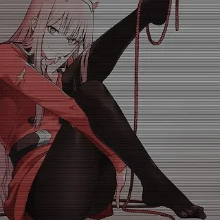 Telegram sticker 🀄️ Glitched @xvieravelyn @ecchistickers