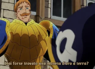 Telegram stiker 🗿 Escanor Nudo In Arabia