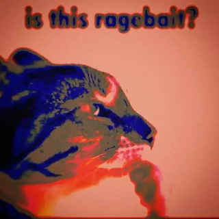 Sticker 😔 is this ragebait? ➡️@leachxx