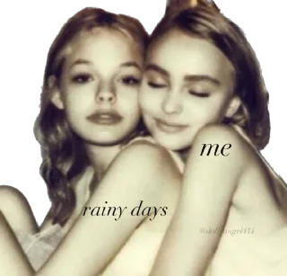 Telegram stiker 🌧️ delusionalgirlstarterpack💌