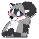 Video sticker ☺️ Rosco Raccoon
