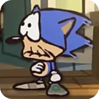 Telegram sticker ☹ Ultimate Санько🤙