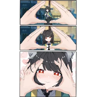 Sticker 🥰 Miyabi-san