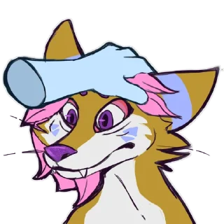 Telegram sticker 🫳 Tikka's Feeling Sticky