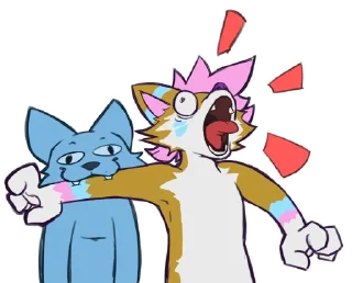 Telegram sticker ‼️ Tikka's Feeling Sticky