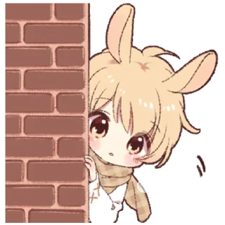 Video sticker 😮 Kawaii boi @animestickerchannel