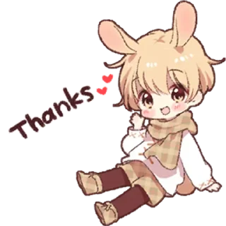 Telegram sticker 💕 Kawaii boi @animestickerchannel