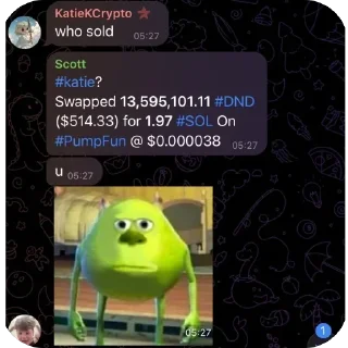 Sticker 🗿 Scoot trenches