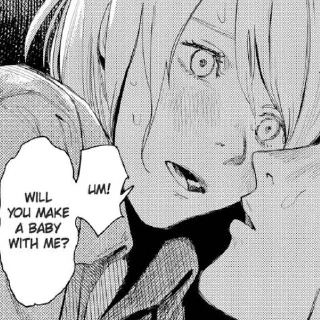 Telegram sticker 😳 Fire Punch (SPOILERS!)