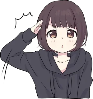 Telegram sticker 🫡 Nada