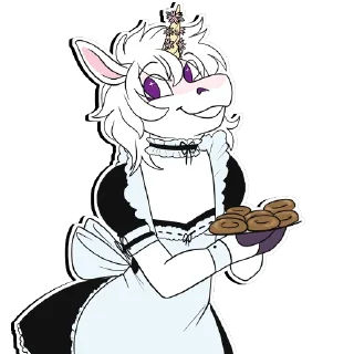 Telegram sticker 🥯 Eryn the Unicorn