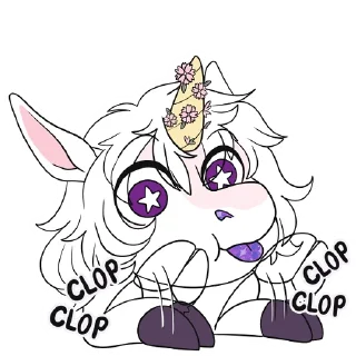 Telegram sticker 🎹 Eryn the Unicorn