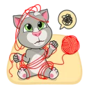 Telegram sticker 😐 Том