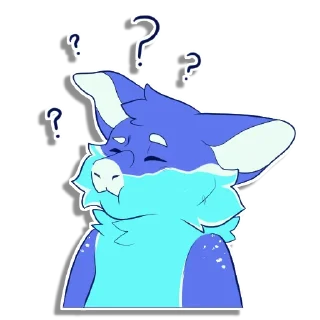 Telegram sticker ❔ Alpine Manokit